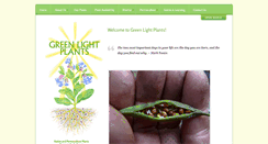Desktop Screenshot of greenlightplants.com